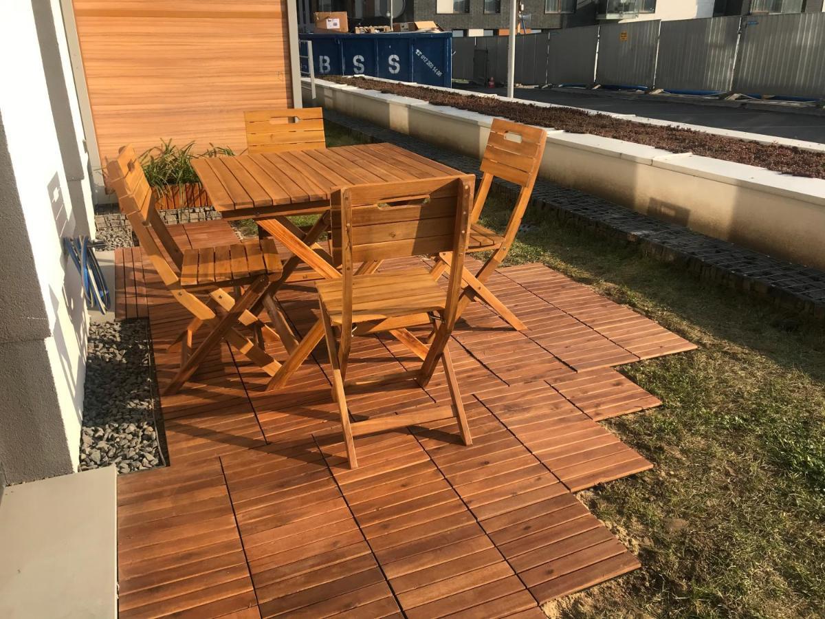 Apartament With Garden Bezplatny Parking !!! 克拉科夫 外观 照片